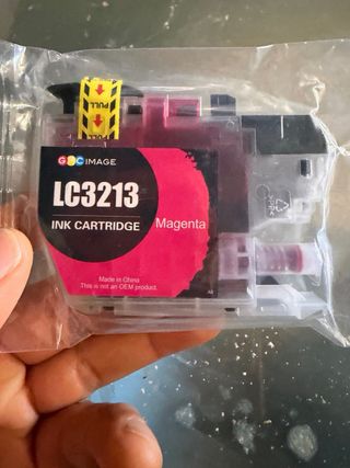 Cartuchos de tinta LC3213 Cyan, Magenta, Yellow