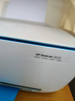 Impresora HP Deskjet 3639 con wifi