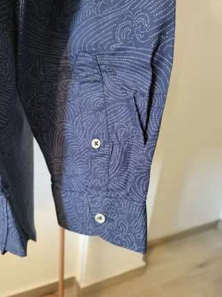 Camisa Brava Estampada Azul Talla 3XL