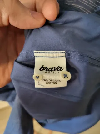 Camisa Brava Estampada Azul Talla 3XL