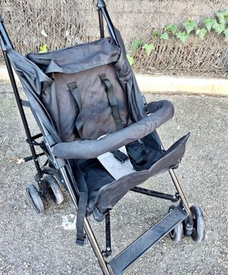 Carrito de bebé plegable