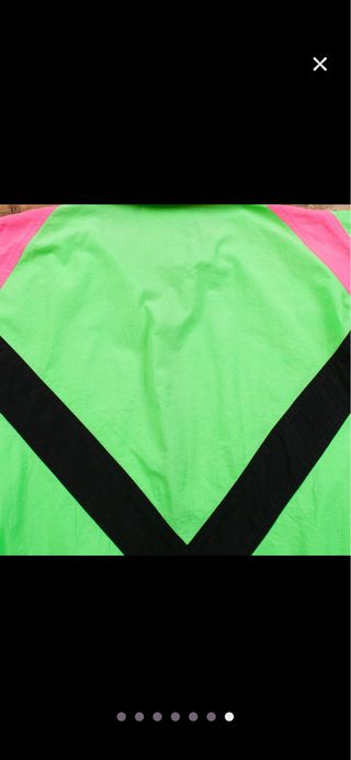 Cazadora cortavientos retro / vintage