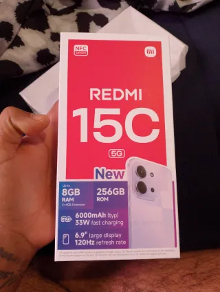 Xiaomi Redmi 15C 5G 256GB Nuevo