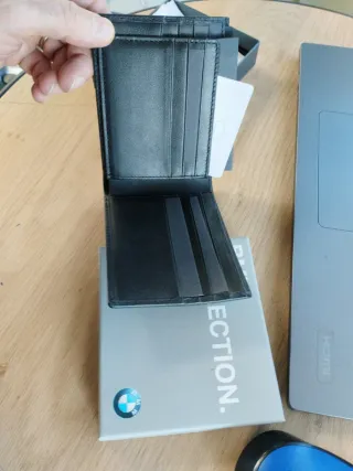 Cartera BMW Piel Negra 80212454668