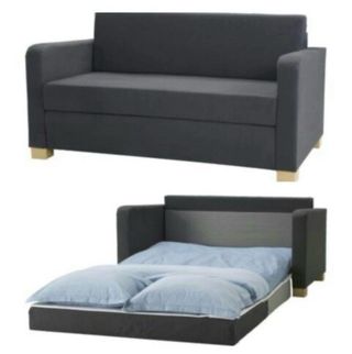 Sofá Cama 2 Plazas Gris