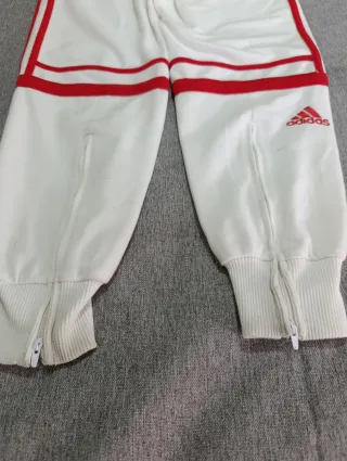 Pantalón Adidas Challenger Rojo Blanco