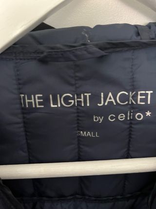 Chaqueta ligera azul celio Talla S