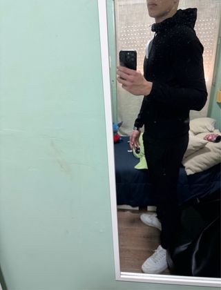 Conjunto deportivo Nike Air Max negro