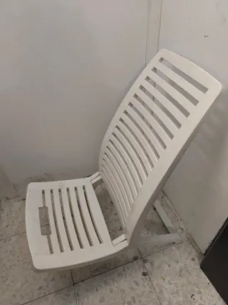 Silla baja plegable para piscina o playa