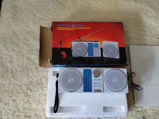 Radio AM/FM Estéreo Vintage MaxMusic