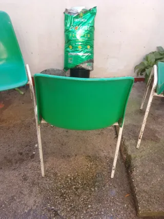 Sillas Verdes Vintage