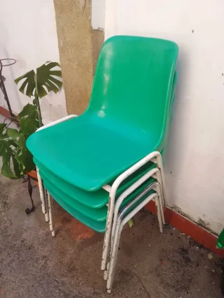 Sillas Verdes Vintage