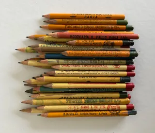 Lote 132 Lápices Vintage Brasil Colección