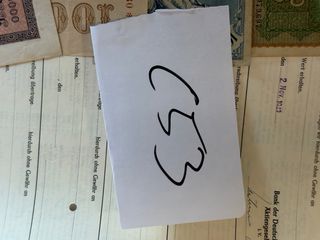 Lote Billetes y Bonos Alemanes Antiguos