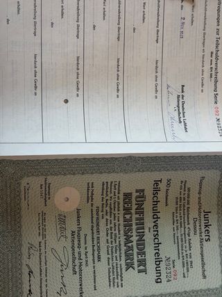 Lote Billetes y Bonos Alemanes Antiguos