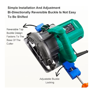 Guía de base sierra circular de hasta 20,8cm NUEVA