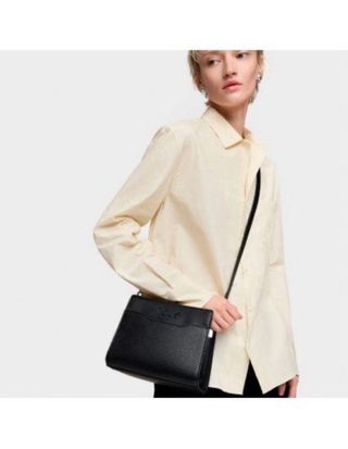 Bolso Tous Audree Safianno Negro Pequeño