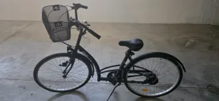 Bicicleta B-Twin Urbana Negra