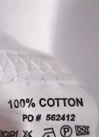 Camiseta Slazenger Algodón Blanca Talla L