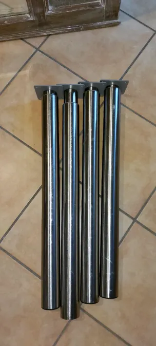 Gambe per tavolo in metallo