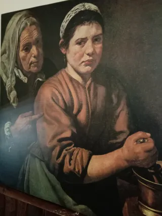 Marta y María hablando con Dios - Velázquez