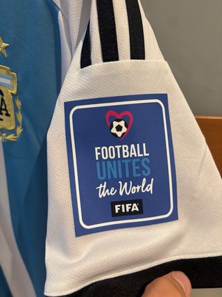 Camiseta Argentina Messi Mundial 2022 Talla M
