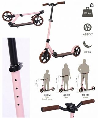 Patinete retro Twenty Go City para niños y adultos