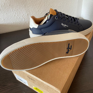 Zapatillas Pepe Jeans Hombre Azul/Blanco Nuevas