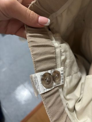 Pantalones Alvaro Moreno Hombre Beige