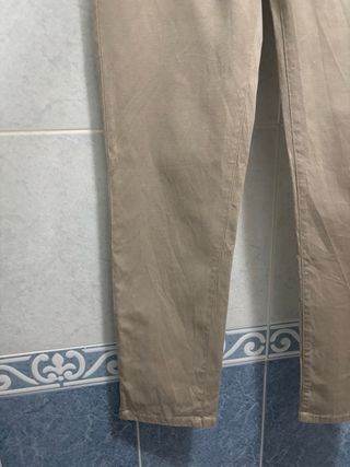 Pantalones Alvaro Moreno Hombre Beige