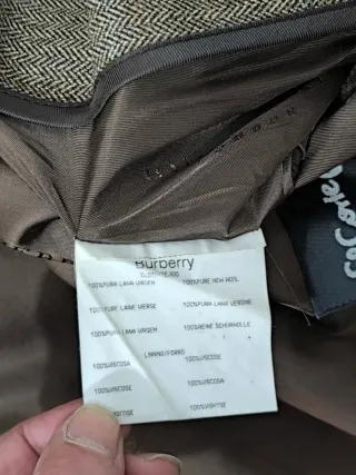 Gabardina Beige y Marrón