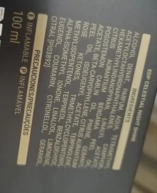 Perfume Celestial Night mujer