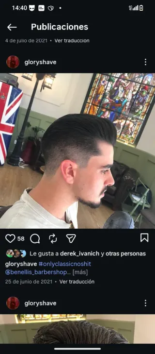 Barbero, peluquero a domicilio. Madrid ciudad