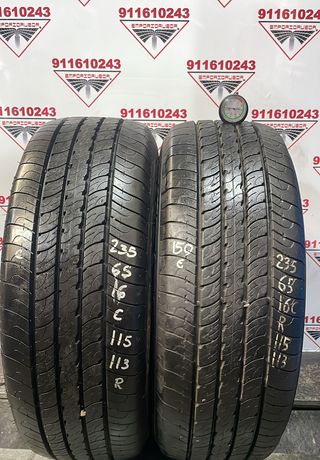 235 65 16C R GOODYEAR RUEDA AL 90% VIDA UTIL