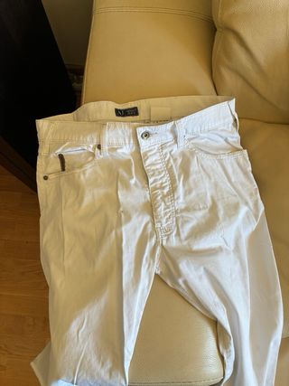 Pantalón Armani Blanco T. 32 X 31