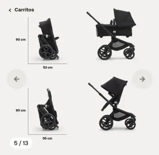 Bugaboo Fox 5 Carrito Bebé Negro
