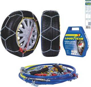 Goodyear 77908: "G9" Cadenas de nieve 9 mm para co