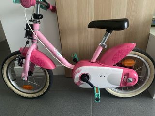 Bicicleta infantil Decathlon 14 pulgadas