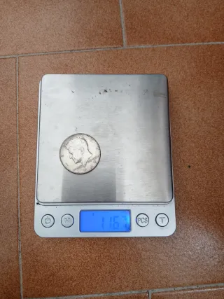 2 medios dolares de plata 400 de EEUU