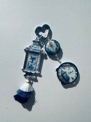 Exquisitos y hermosos llaveros de la serie floral