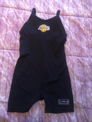 Mono deportivo Angeles Lakers negro