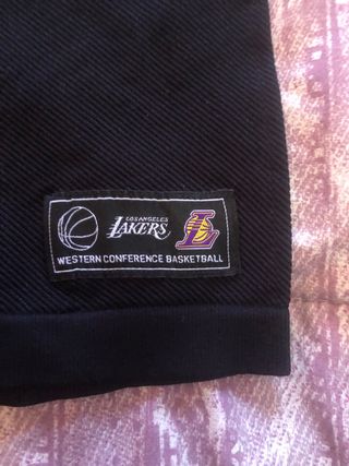 Mono deportivo Angeles Lakers negro
