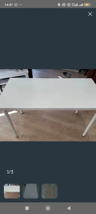 Tavolo Ikea Bianco 120x60