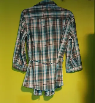 Camisa de cuadros Shana