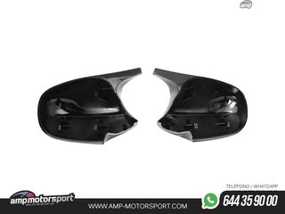 CARCASAS DE ESPEJOS PARA BMW SERIE 1 LOOK M NEGRO BRILLO