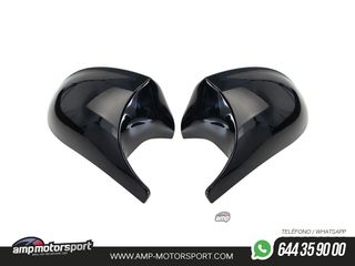 CARCASAS DE ESPEJOS PARA BMW SERIE 1 LOOK M NEGRO BRILLO