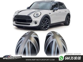 CARCASAS DE ESPEJOS PARA MINI F54 F55 F56 F57 TIPO UNION JACK