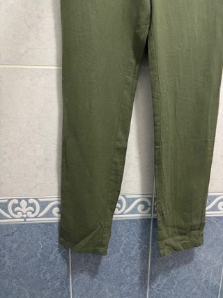 Pantalones de hombre verde