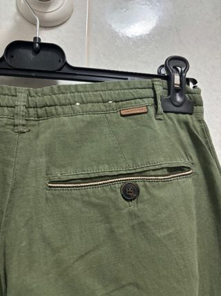 Pantalones de hombre verde