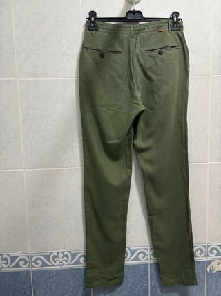 Pantalones de hombre verde